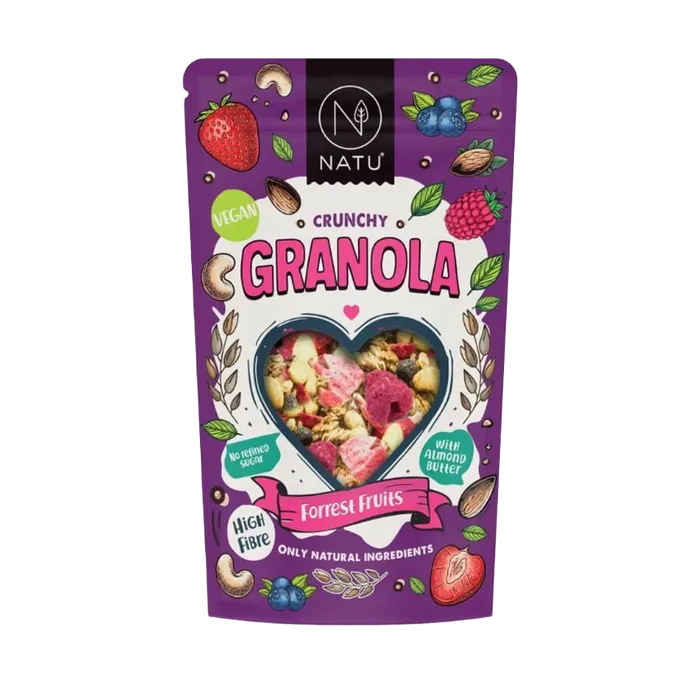 NATU Granola lesní plody 330g