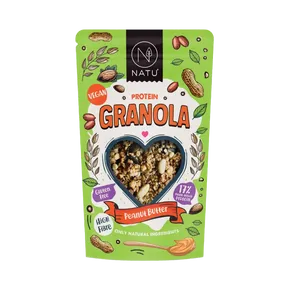 NATU Granola proteinová s arašídovým máslem 280 g