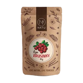NATU Lyofilizované brusinky 45 g