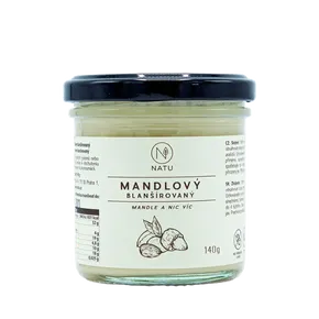 NATU Mandlový krém blanšírovaný 140 g