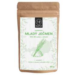NATU Mladý ječmen prášek 80g BIO