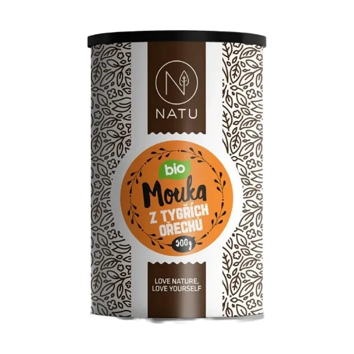 NATU Mouka z tygřích ořechů 500 g BIO