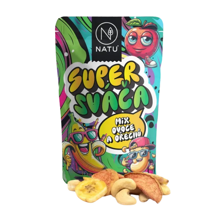 NATU Super sváča Mix ovoce a ořechů 40 g
