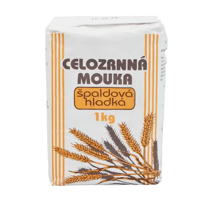 Natural Jihlava Špaldová mouka celozrnná jemně mletá 1 kg