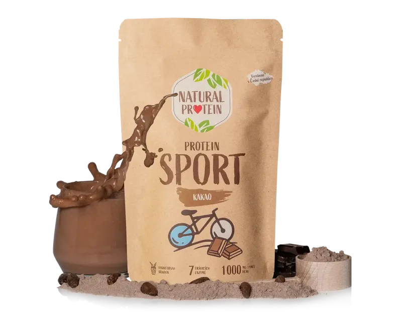 NaturalProtein Protein SPORT kakao 350 g