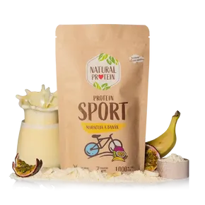 NaturalProtein Protein SPORT maracuja a banán 350 g