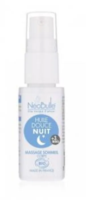 Neobulle Masážní olej Klidná noc 20ml Bio