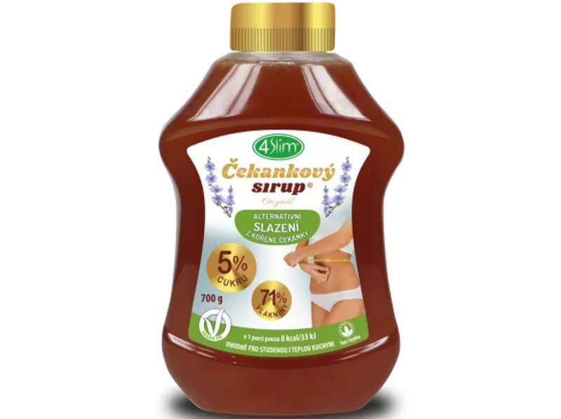 4Slim Čekankový sirup Originál 700 g