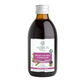 Nobilis Tilia Dětský sirup s jitrocelem Emílek 250 ml BIO