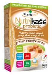 Nutrikaše Probiotic protein a slaný karamel 180 g (3x60g)