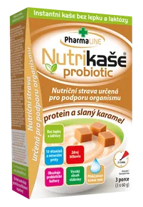 Nutrikaše Probiotic protein a slaný karamel 180 g (3x60g)