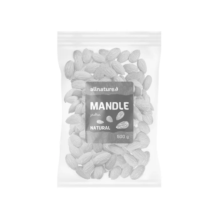 Allnature Mandle jádra 500 g