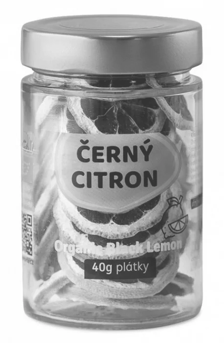 Garlio Bio Černý citron plátky 40g