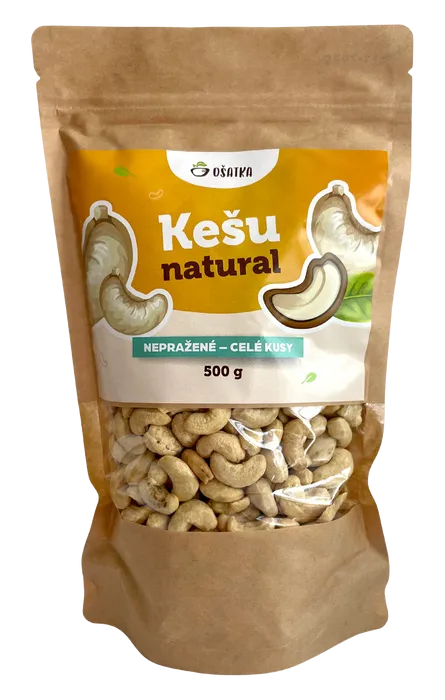 Ošatka Kešu ořechy celé natural 500 g