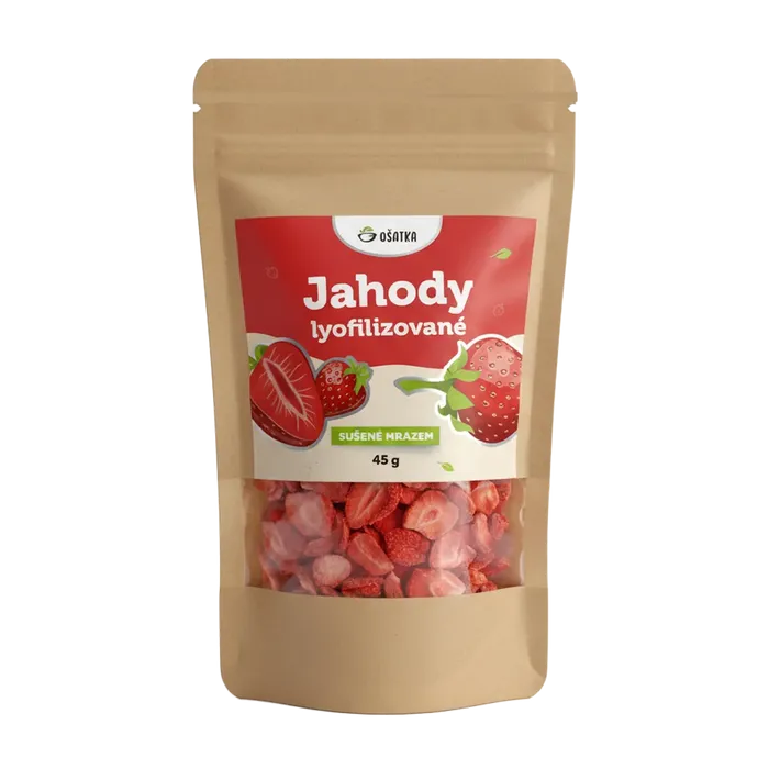 Ošatka Lyofilizované jahody 45 g