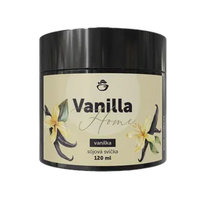 Ošatka Vanilla Home sójová svíčka 120 ml
