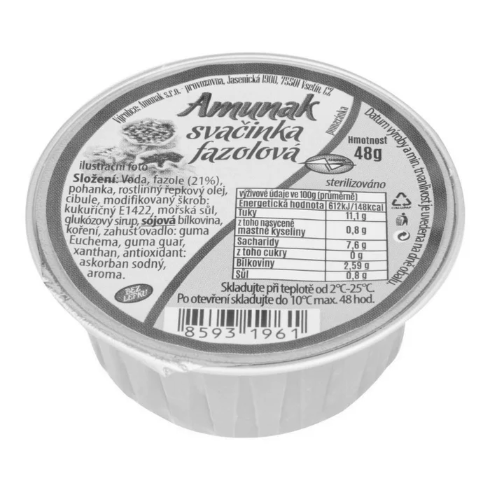 Amunak Svačinka fazolová 48 g