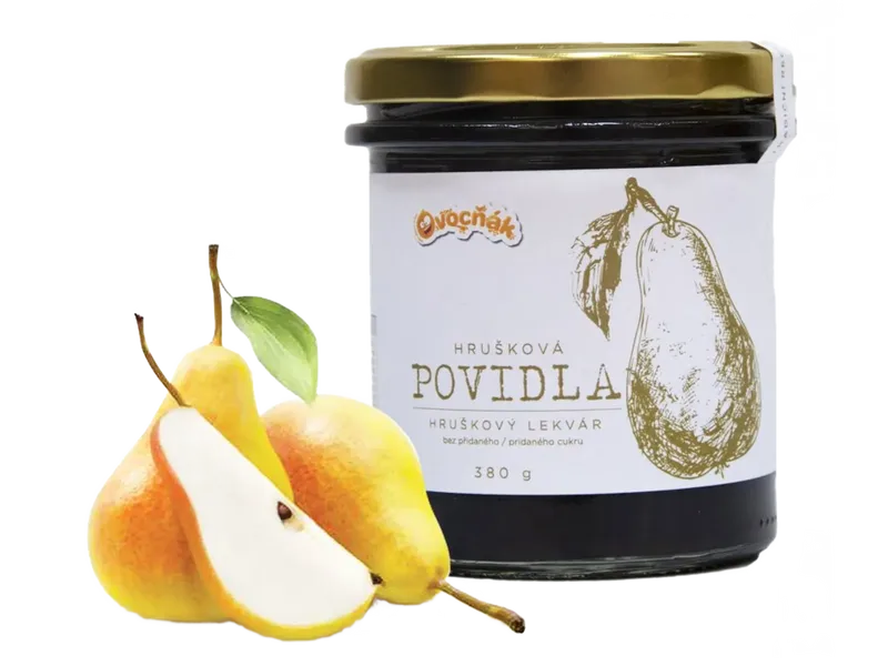 Ovocňák Hrušková povidla 380g