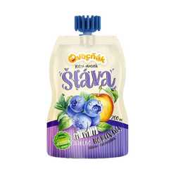 Ovocňák Mošt jablko a borůvka 200ml