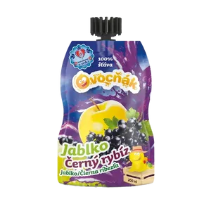 Ovocňák Mošt jablko černý rybíz 200 ml