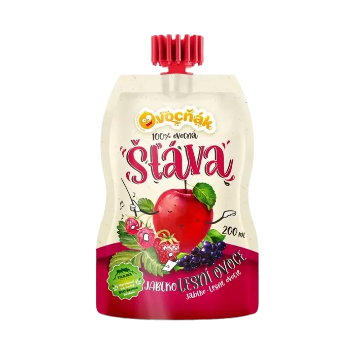Ovocňák Mošt jablko a lesní ovoce 200ml