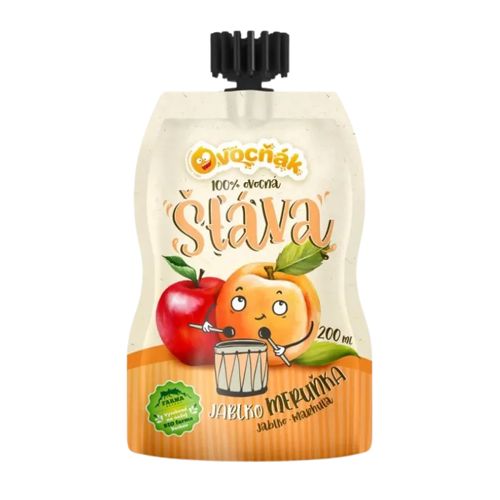 Ovocňák Mošt jablko a meruňka 200 ml