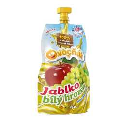 Ovocňák Mošt jablko bílý hrozen 250ml