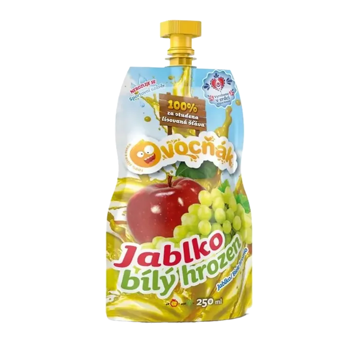 Ovocňák Mošt jablko bílý hrozen 250ml