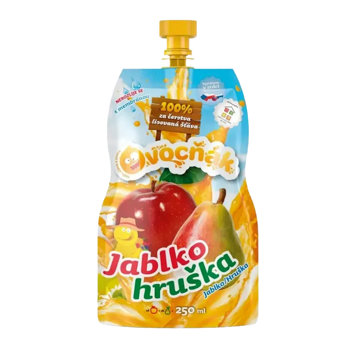 Ovocňák Mošt jablko hruška 250 ml