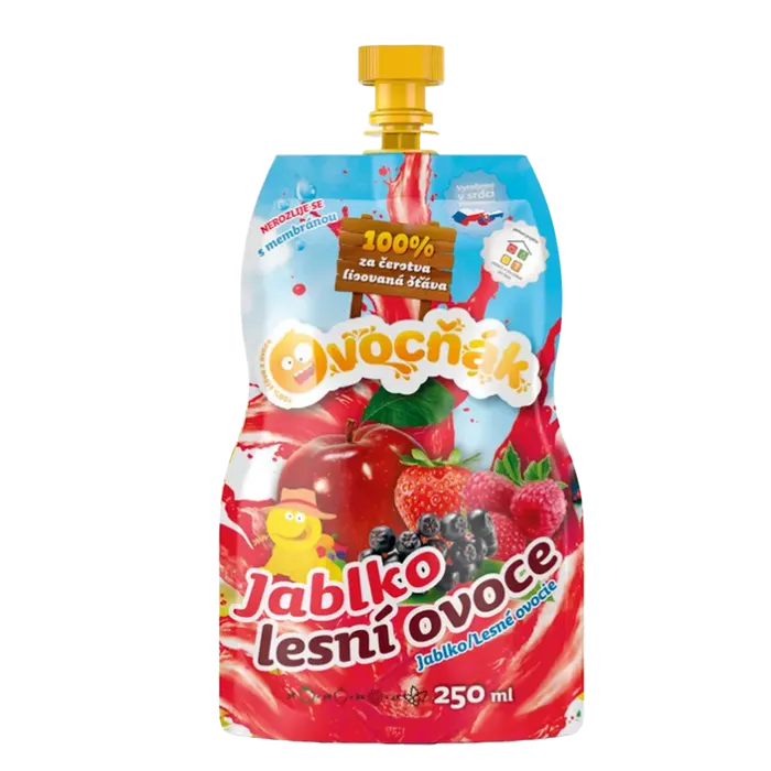 Ovocňák Mošt jablko lesní ovoce 250 ml