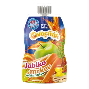 Ovocňák Mošt jablko mrkev 200 ml