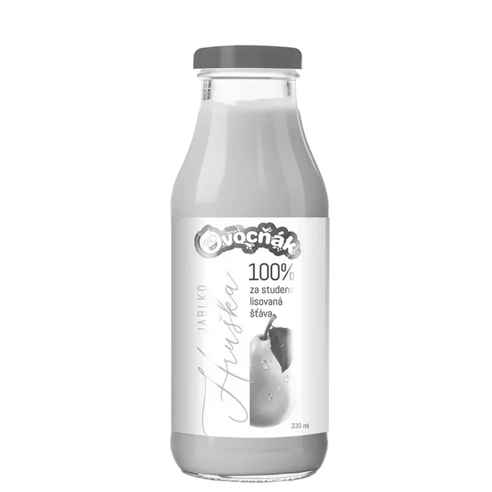 Ovocňák mošt ve skle jablko hruška 750 ml