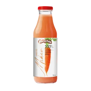 Ovocňák mošt ve skle jablko mrkev 750 ml