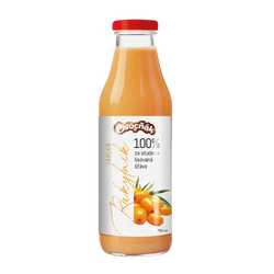 Ovocňák mošt ve skle jablko rakytník 750 ml