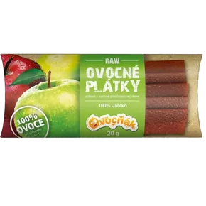 Ovocňák Ovocné plátky jablko 20 g