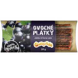 Ovocňák Ovocné plátky jablko černý rybíz 20 g