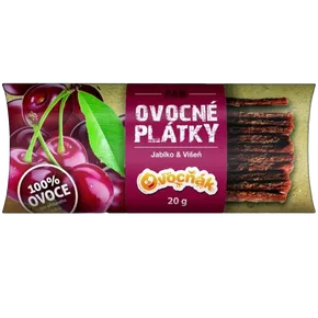 Ovocňák Ovocné plátky jablko višeň 20 g