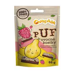Ovocňák Ovocné PUF kostky 66 g
