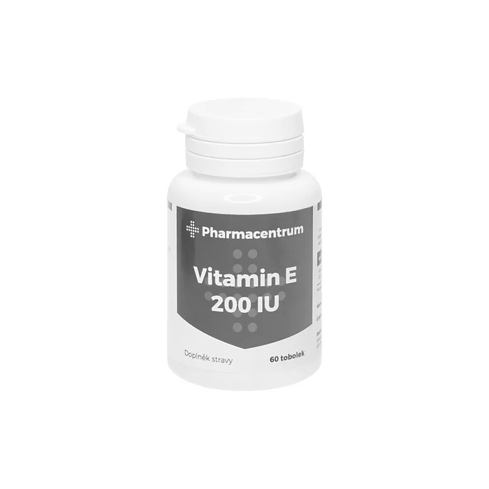 Pharmacentrum Vitamin E 200 IU 60 tobolek