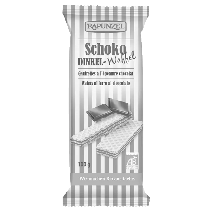 Rapunzel Oplatky špaldové čokoládové 100 g BIO