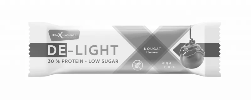 Maxsport De-Light Bar 30% protein nugát 45g