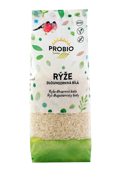 PROBIO Rýže dlouhozrnná bílá 500 g BIO