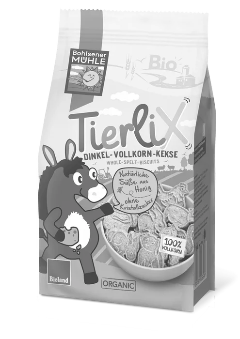 Bohlsener Mühle Keksy špaldové celozrnné Zvířátka 125g BIO