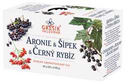 Valdemar Grešík Ovocný čaj Aronie, šípek, černý rybíz
