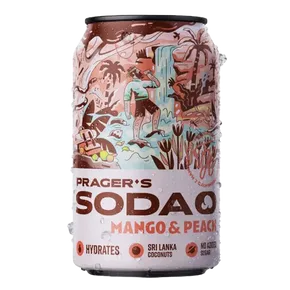 Prager's Soda Mango a broskev 330 ml