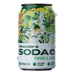 Prager's Soda Yuzu a limeta 330 ml