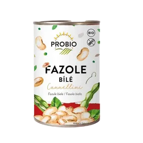 PROBIO Fazole bílé Cannellini sterilované 400 g BIO
