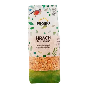 PROBIO Hrách žlutý půlený 500g BIO