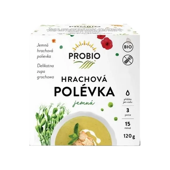 PROBIO Jemná hrachová polévka 120g BIO