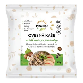 PROBIO Kaše ovesná oříšková se semínky bezlepková 65 g BIO